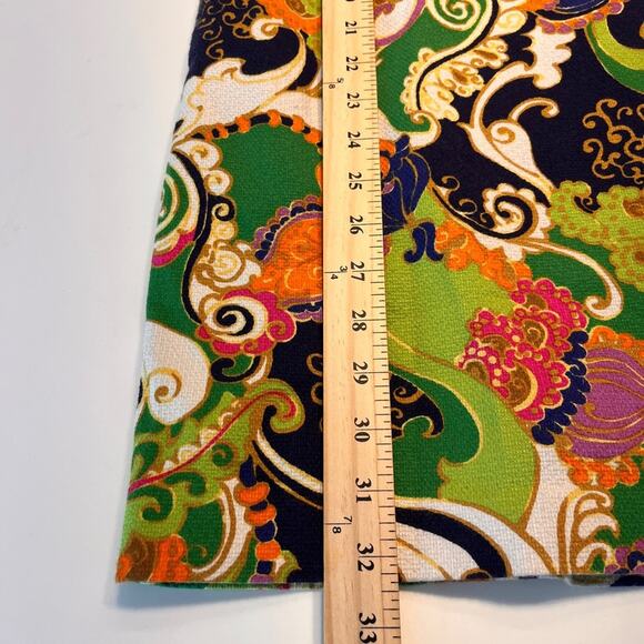 Trina Turk Mod Print Short Sleeve Dress Size 4 - Picture 9 of 9